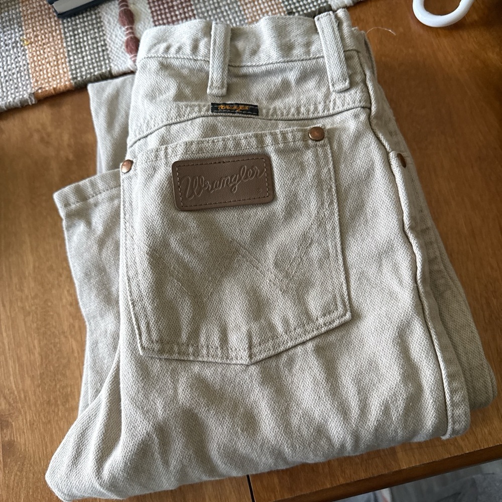 Wrangler Beige Jeans